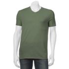 Men's Apt. 9 Solid V-neck Tee, Size: Xxl, Dark Green