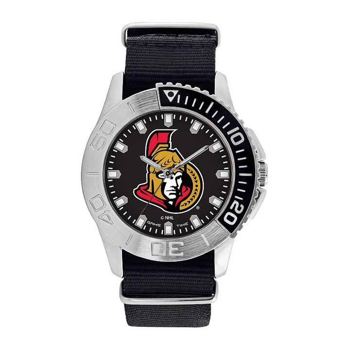 Game Time, Men's Ottawa Senators Starter Watch, Black