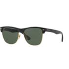 Ray-ban Rb4175 57mm Clubmaster Oversized Square Sunglasses, Women's, Black