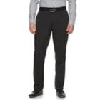 Men's Apt. 9&reg; Extra-slim Fit Stretch Flat-front Suit Pants, Size: 30x30, Black