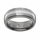 Sti By Spectore Gray Titanium And Sterling Silver Band - Men, Size: 7, Grey