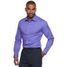 Men's Apt. 9&reg; Extra-slim Fit Stretch Flat-front Suit Pants, Size: 28x30, Blue (navy)