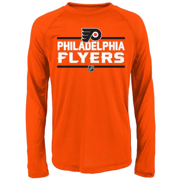 Boys 8-20 Philadelphia Flyers Epitome Tee, Size: M 10-12, Fly Orange