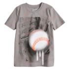 Boys 4-10 Jumping Beans&reg; Abstract Print Graphic Tee, Size: 5, Med Grey