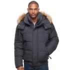 Big & Tall Andrew Marc Clermont Faux-fur Bomber Jacket, Men's, Size: 3xb, Grey Other