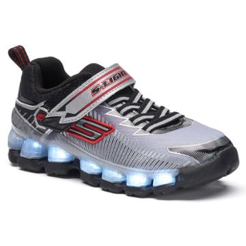 Skechers S Lights Flashpod Scoria Boys' Light-up Sneakers, Boy's, Size: 11, Med Pink