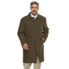 Men's Towne By London Fog Microfiber Rain Jacket, Size: 46, Brt Green
