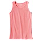 Girls 4-10 Jumping Beans&reg; Basic Ribbed Tank Top, Girl's, Size: 6x, Lt Orange