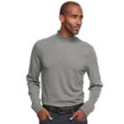 Men's Croft & Barrow&reg; Classic-fit Stretch Mockneck Pullover, Size: Xl, Med Grey