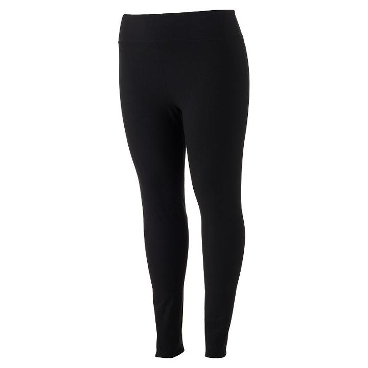 Juniors' Plus Size So&reg; Perfectly Soft Yoga Leggings, Teens, Size: 2xl, Oxford