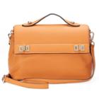 Donna Bella Audrey Leather Crossbody Bag, Women's, Orange