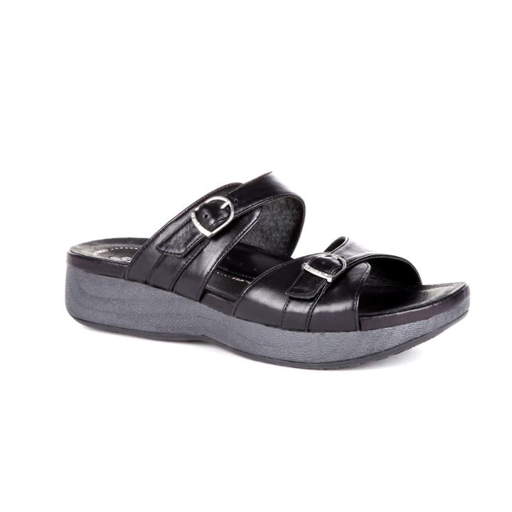 Rocky 4eursole Golden Day Women's Sandals, Size: 40 Wide, Black