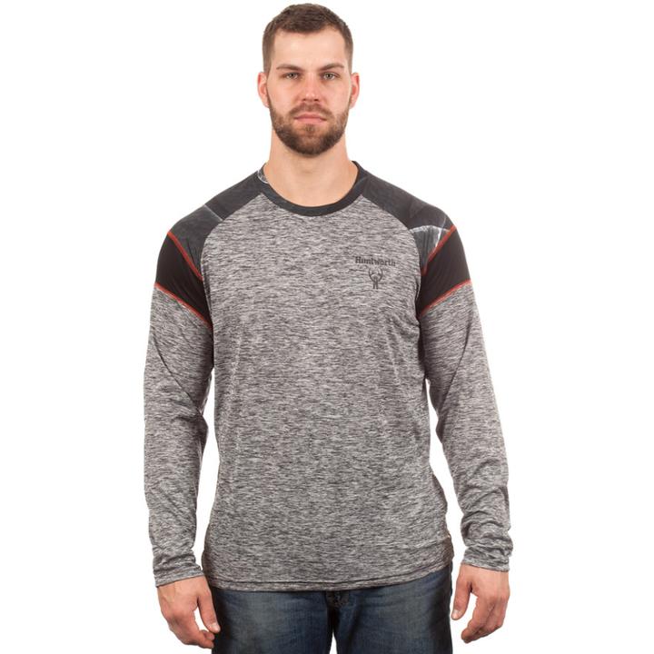 Men's Huntworth Classic-fit Tee, Size: Large, Grey