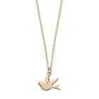 Lc Lauren Conrad Dove Pendant Necklace, Women's, Gold