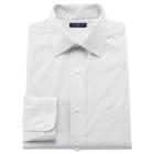 Men's Croft & Barrow&reg; Slim-fit Easy-care Spread-collar Dress Shirt, Size: 17-32/33, White