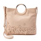 Lc Lauren Conrad Flower Convertible Crossbody Bag, Women's, Brt Pink