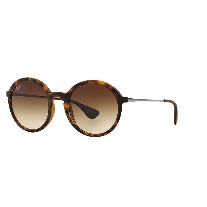 Ray-ban Rb4222 50mm Youngster Round Gradient Sunglasses, Adult Unisex, White Oth
