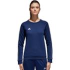 Women's Adidas Core 18 Fleece Sweatshirt, Size: Xl, Blue