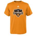 Boy's 8-20 Adidas Houston Dynamo Logo Tee, Size: L 14-16, Orange