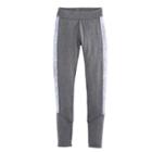 Girls 7-16 & Plus Size So&reg; High-rise Pieced Performance Leggings, Size: 20 1/2, Grey