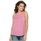 Women's Apt. 9&reg; High Neck Swing Tank, Size: Small, Med Pink