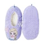 Disney's Frozen Elsa Girls 4-16 Slippers, Size: M-l, Purple