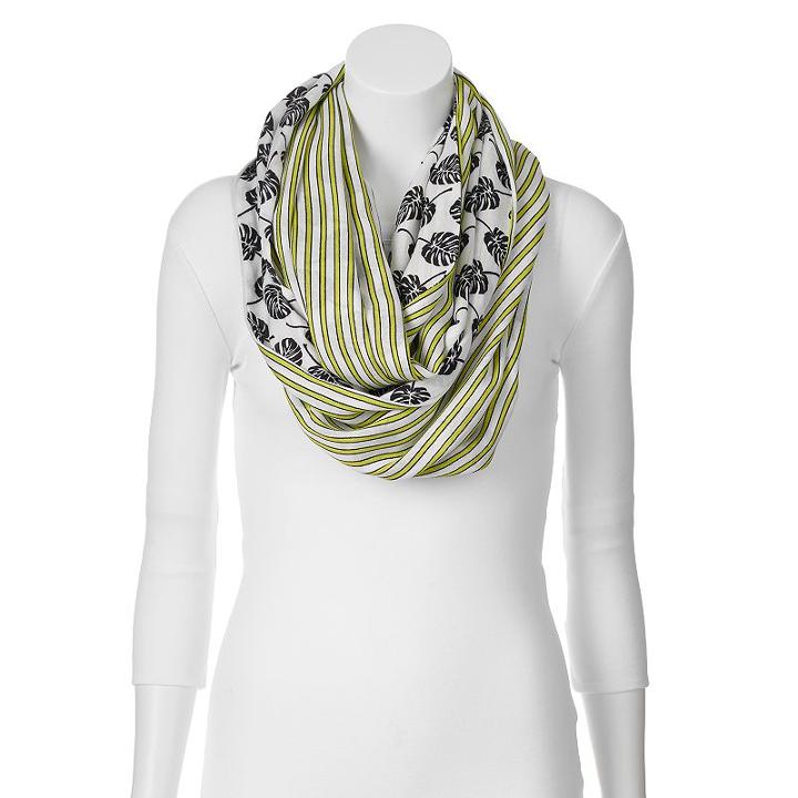 Keds Reversible Infinity Scarf, Women's, Lt Green
