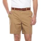 Big & Tall Croft & Barrow&reg; Regular-fit Easy-care Stretch Flat-front Shorts, Men's, Size: 52, Med Brown