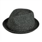 Men's Country Gentleman Joey Fedora, Size: Small, Black