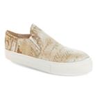 Henry Ferrera Lifestyle Women's Print Slip-on Shoes, Size: 9.5, Beig/green (beig/khaki)