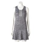Women's Juicy Couture Marled Drop Waist Dress, Size: Small, Med Grey
