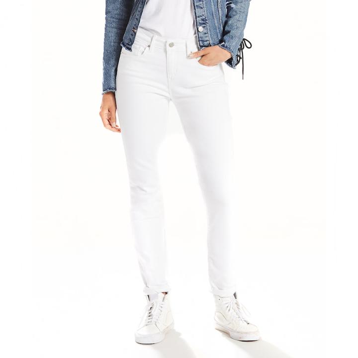 Women's Levi's&reg; Mid Rise Skinny Cut Jeans, Size: 33(us 16)m, White