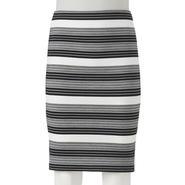 Juniors' Joe B Bodycon Midi Skirt, Girl's, Size: Xs, Oxford