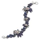 Simply Vera Vera Wang Blue Flower Bracelet, Women's, Blue Other