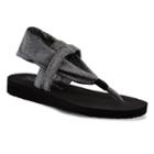 Skechers Meditation Studio Kicks Women's Sandals, Size: 8, Med Grey