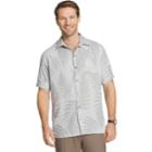 Men's Van Heusen Classic-fit Leaf Jacquard Button-down Shirt, Size: Small, Grey