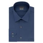 Men's Van Heusen Regular-fit Stretch Sateen Dress Shirt, Size: 16.5 36/37, Blue