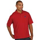 Men's Antigua Real Salt Lake Xtra-lite Desert-dry Pique Performance Polo, Size: Small, Dark Red