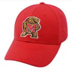 Adult Top Of The World Maryland Terrapins One-fit Cap, Men's, Med Red