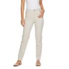 Women's Gloria Vanderbilt Amanda Classic Tapered Jeans, Size: 16 Avg/reg, Lt Beige