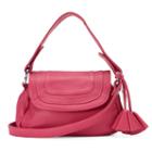 Donna Bella Convenience Leather Convertible Hobo, Women's, Pink