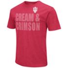 Men's Indiana Hoosiers Motto Tee, Size: Medium, Dark Red