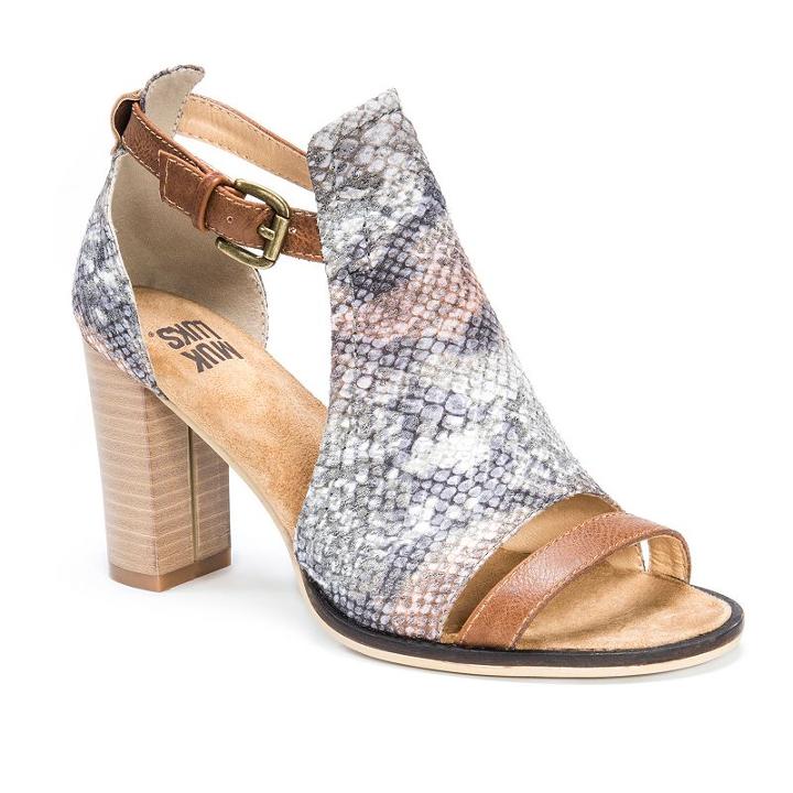 Muk Luks Darcey Women's High Heel Sandals, Girl's, Size: 10, Brown