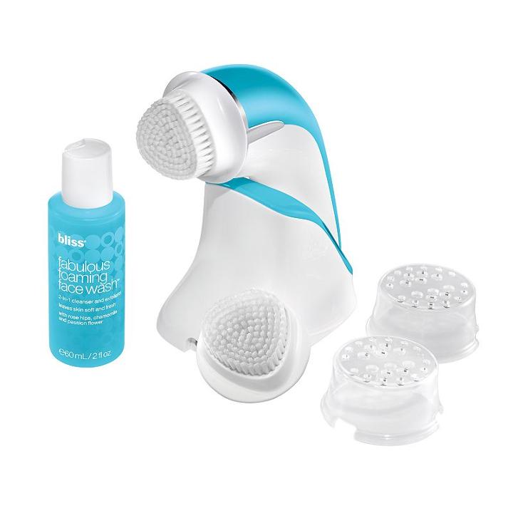 Bliss Sweeping Beauty Sonic Facial Cleansing Device, Multicolor