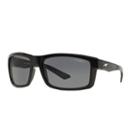 Arnette An4216 61mm Corner Man Rectangle Polarized Sunglasses, Men's, Black