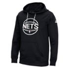 Men's Adidas Brooklyn Nets New Ball Hoodie, Size: Medium, Black