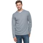 Men's Method Classic-fit Interlock Mock-layer Tee, Size: Xl, Blue Other