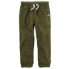 Boys 4-7 Carter's Fleece Pants, Size: 5, Green Oth