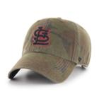Men's '47 Brand St. Louis Cardinals Sector Clean Up Hat, Brown