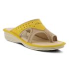 Flexus By Spring Step Pascalle Women's Slide Sandals, Size: 40, Yellow